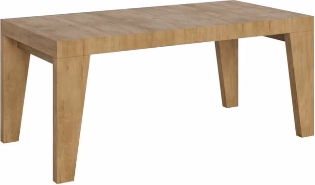 Tavolo allungabile moderno GIORDANOSHOP in finitura quercia naturale, L: 200/304 x P: 90 x H: 77 cm