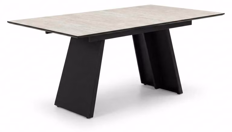 Esstisch Stil modern schwarz rechteckig praktisch Esszimmer