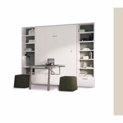 Mobile letto trasformabile con tavolo ribaltabile Click