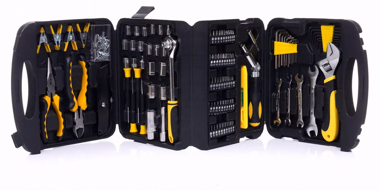 Kraft&Dele KD10831 set di utensili in valigetta 117 pezzi