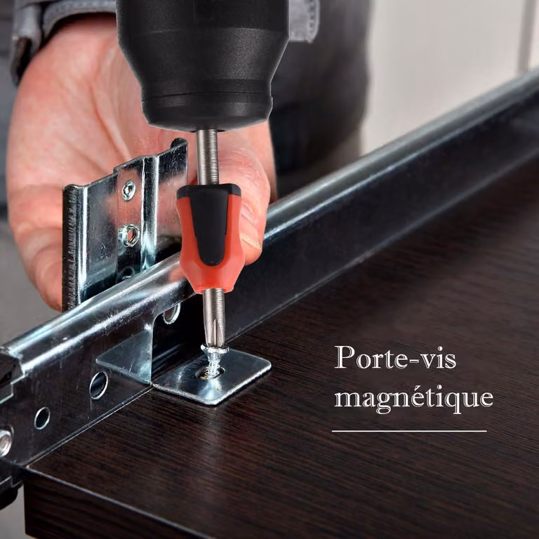 Anelli magnetici per cacciaviti, set da 4 pezzi, inserti esagonali da 1/4 di pollice, per utensili