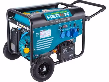 Heron 8896326 benzina e gas (GPL/GN) 17HP/82kW avviamento elettrico ATS ready