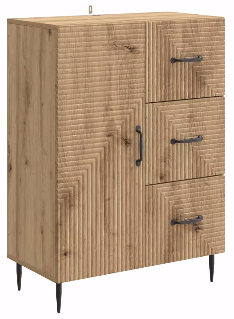Credenza con cassetto Rovere Artigianale 66 x 34,5 x 89,5 cm