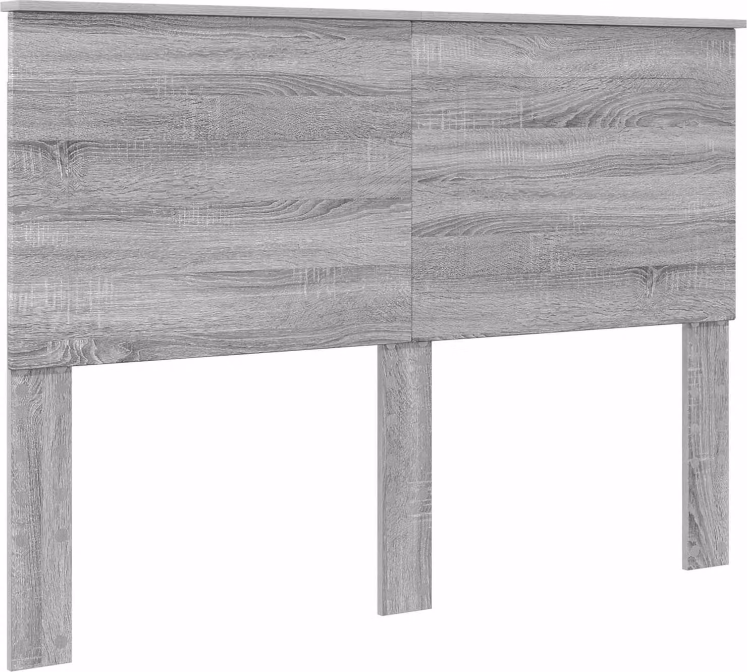 Testiera Sonoma grigia 100 cm Legno ingegnerizzato