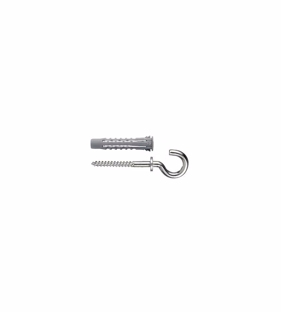 Tasselli universali a 4 settori Diam. 6 x 30 con occhiolo aperto 25 pz.