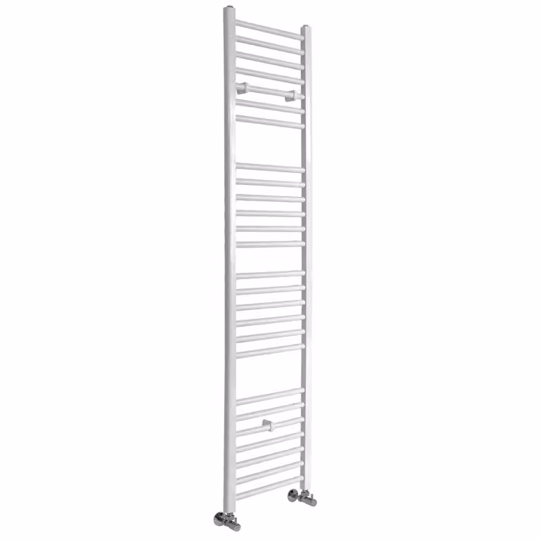 Scaldasalviette Design Bianco Piatto 1800x400mm 610W - Termoarredo Bagno - Ive