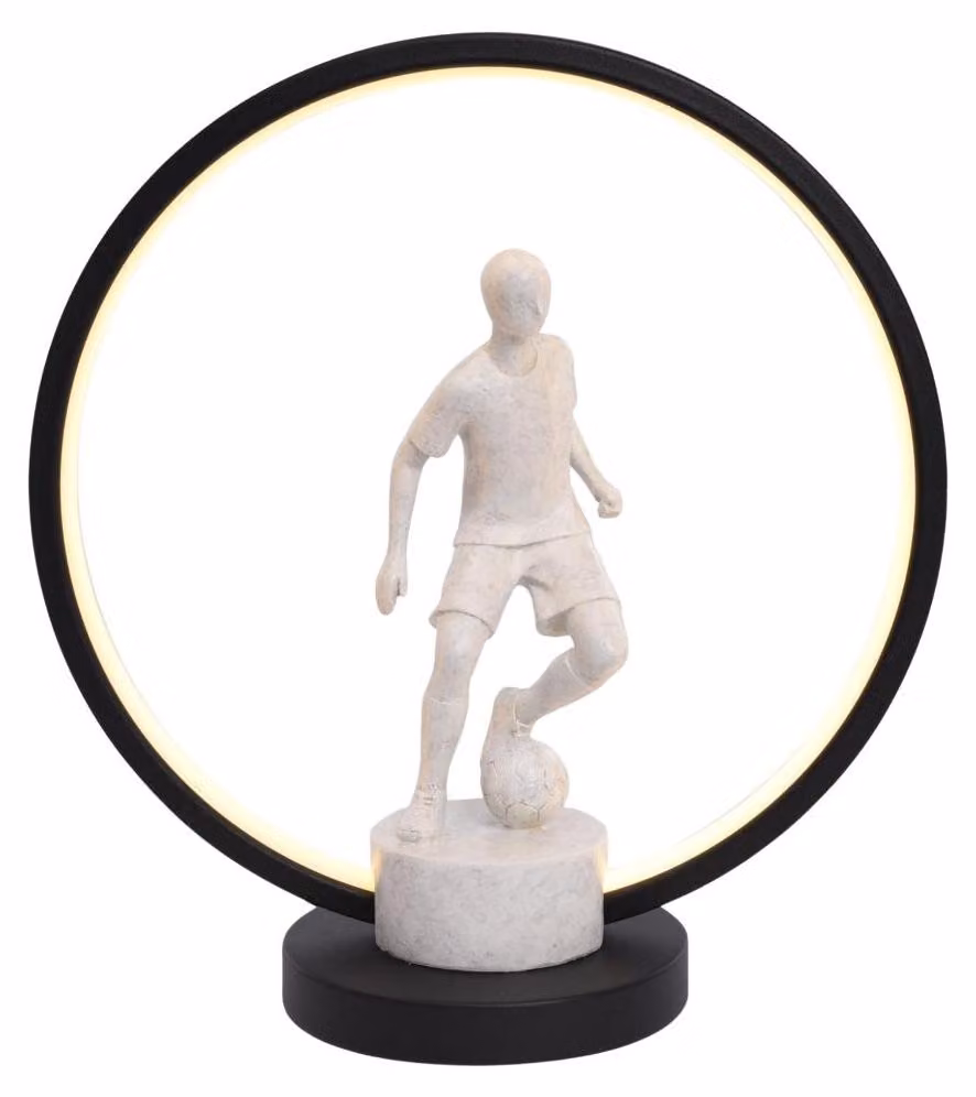 LED 4W Giocatore di calcio Lampada notturna per bambini EX04F237U-1 Linea Zuma
