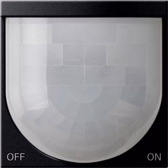 Rilevatore di movimento KNX Comfort 2,20 m nero - Sensore di movimento per la domotica KNX 2051005