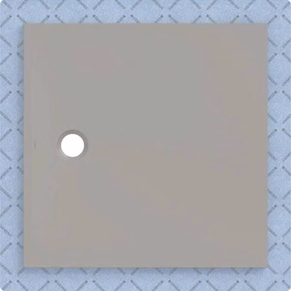 Geberit CleanFloor30 surface de douche, intégrée, avec voile d'étanchéité, 100x100cm, 551.020.29.1, 551.020.29.1