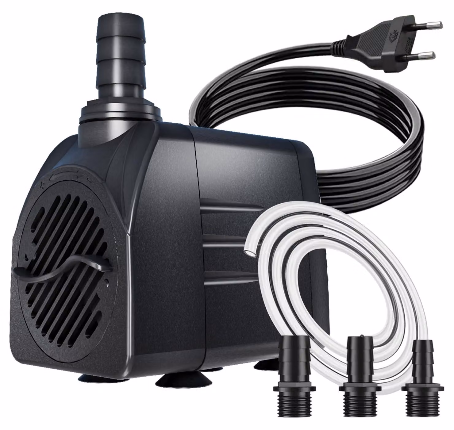 Pompa per laghetto/fontana - Potenza: 25 W - Capacità: 1500 L/ora - Materiale: plastica ABS