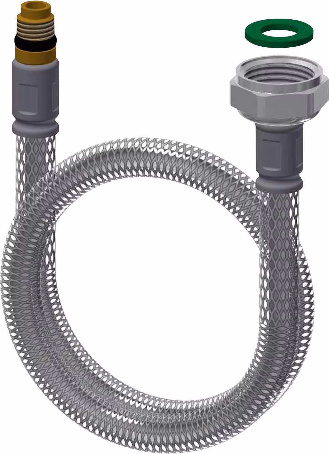 KWC AR Schlauch, F5, G3/8xM8x1, 520mm, DN6, gerade, 2030041313