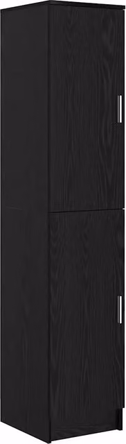 Credenza | Madia | Buffet da pranzo | Armadio da pranzo Rovere Nero 35 x 39 x 168 cm