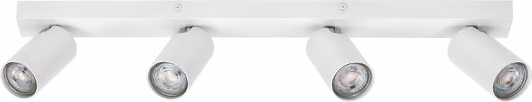 OSRAM LED SPOT OCTAGON 4 x 3,4W, GU10, 920lm, bianco, temperatura di colore 2.700K, colore della luce bianco caldo, design senza tempo, lampada LED sostituibile, ideale per interni, CRI 90, teste regolabili