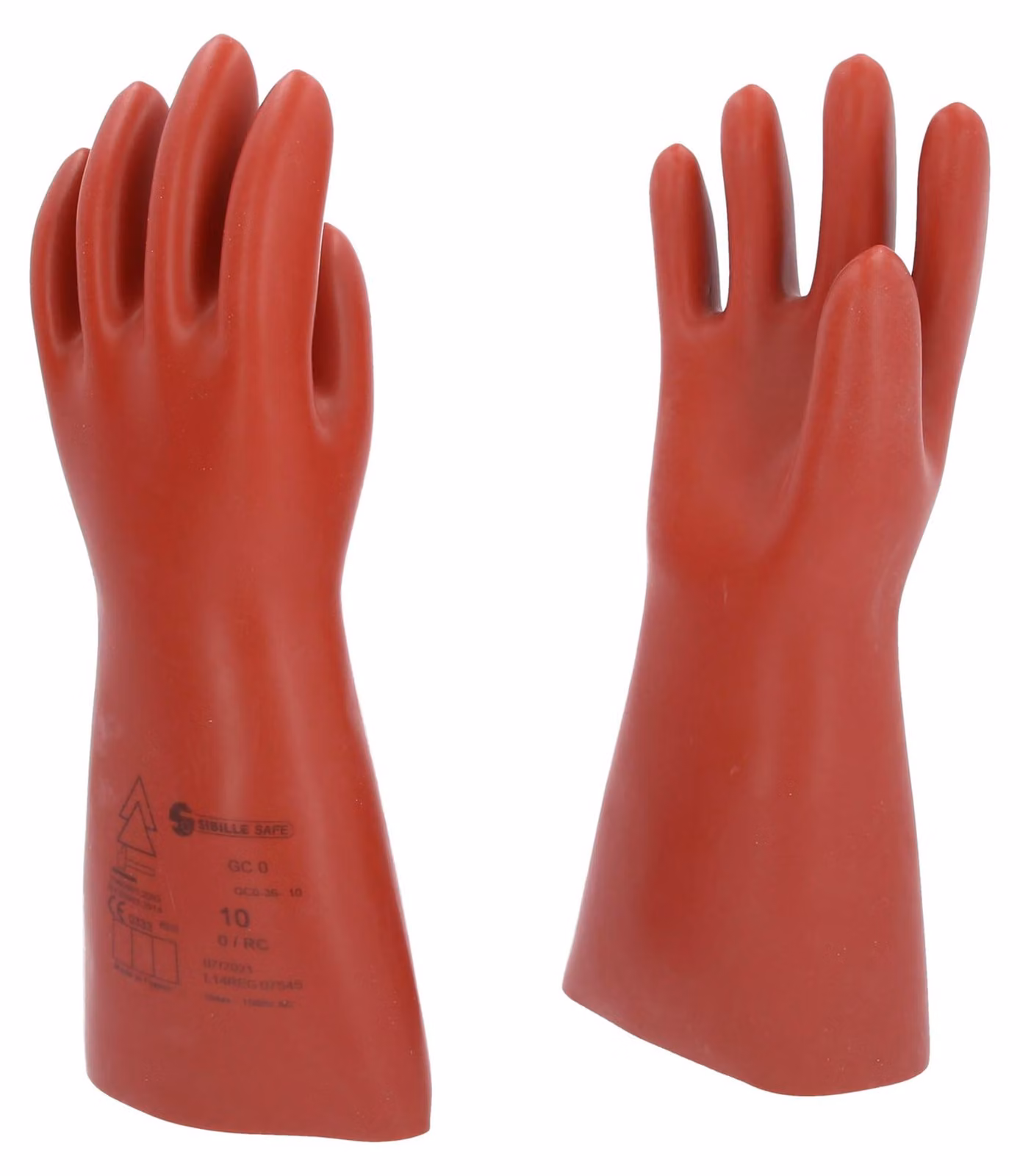 KS TOOLS Guanto di protezione per elettricisti con protezione meccanica taglia 10 classe 0 rosso - 117.0069