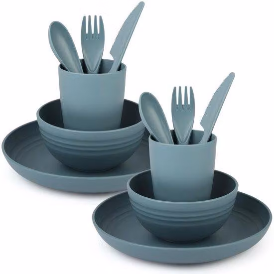 Set da campeggio in plastica per avventure all'aria aperta