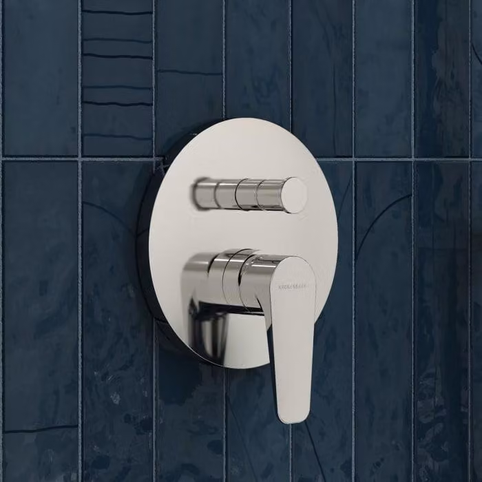 Miscelatore monocomando da incasso Kronenbach Radia 3.0 per 2 uscite