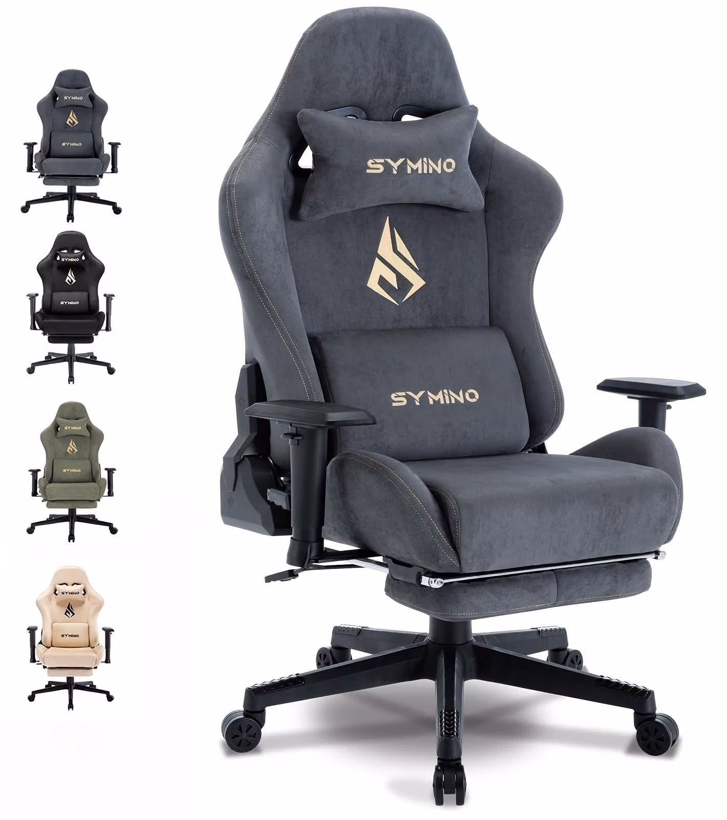 Sedia da gaming ergonomica - Sedia da ufficio per gaming - Sedia girevole - Sedia per area relax - Sedia regolabile