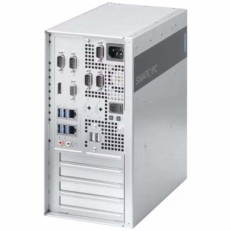 Siemens SIMATIC IPC IPC527G Core i7-6700, 8 GB di RAM, SSD da 512 GB, Windows 10 6AG40250DF204BB0