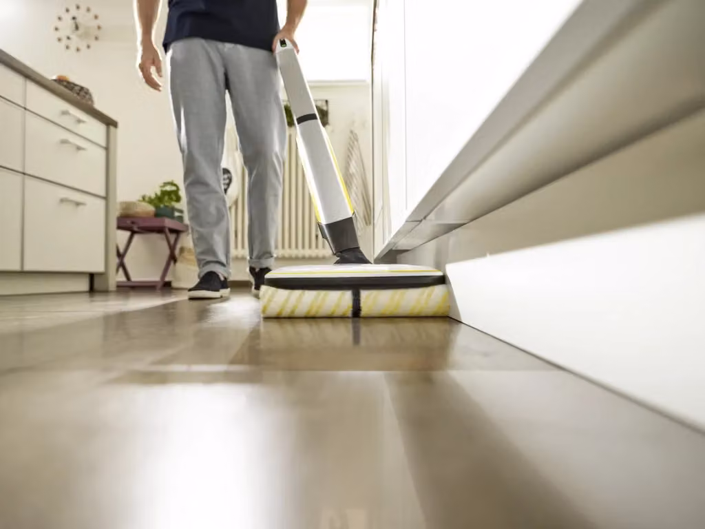 Karcher FC 7 Cordless Lavapavimenti senza fili ricaricabile bianco con stazione di ricarica e display – 2