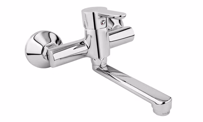 KFA Granat Rubinetto lavabo da parete cromato (5520-810-00)