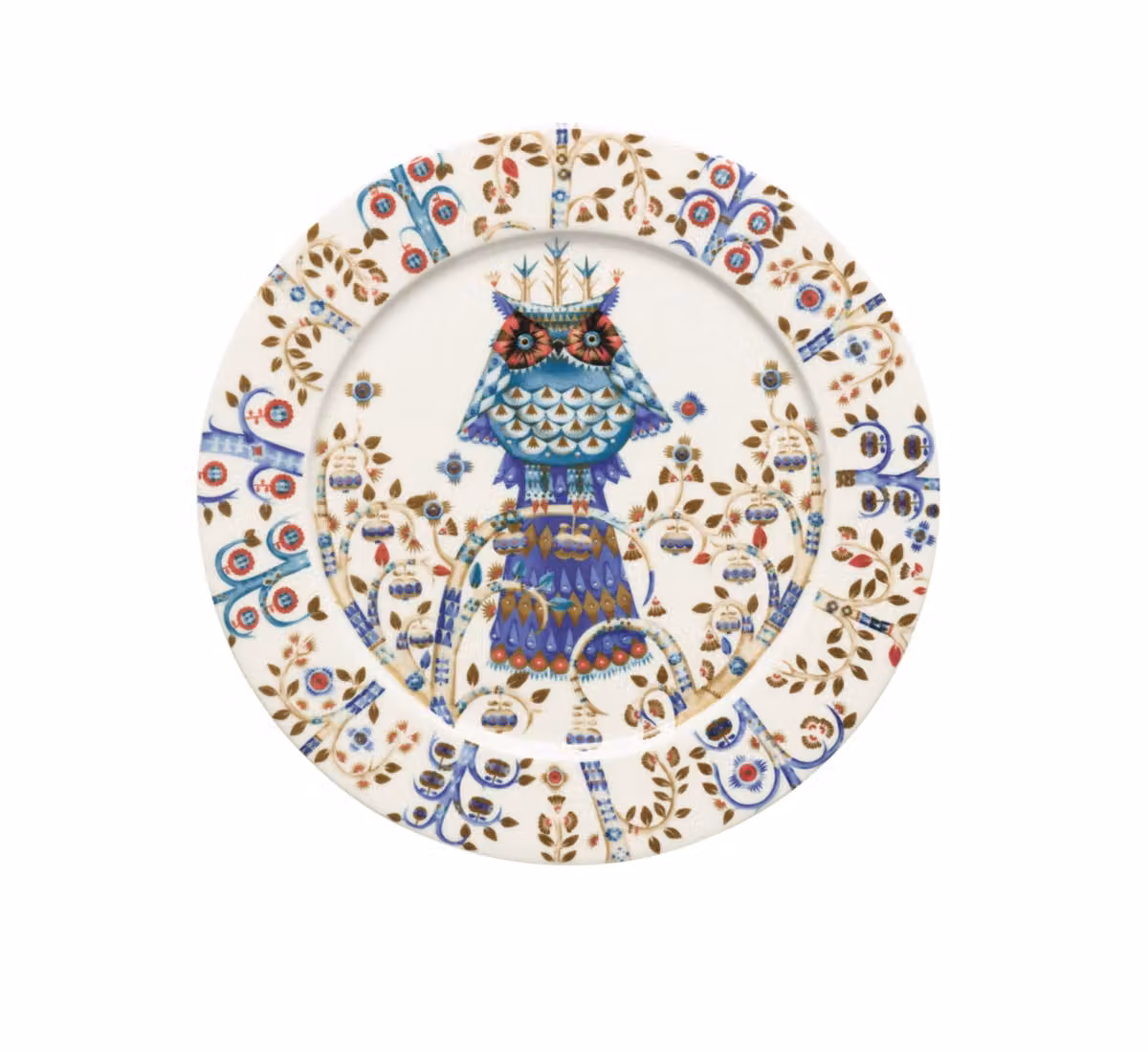 Taika Plate Piatto Piano Ø 27 cm bianco