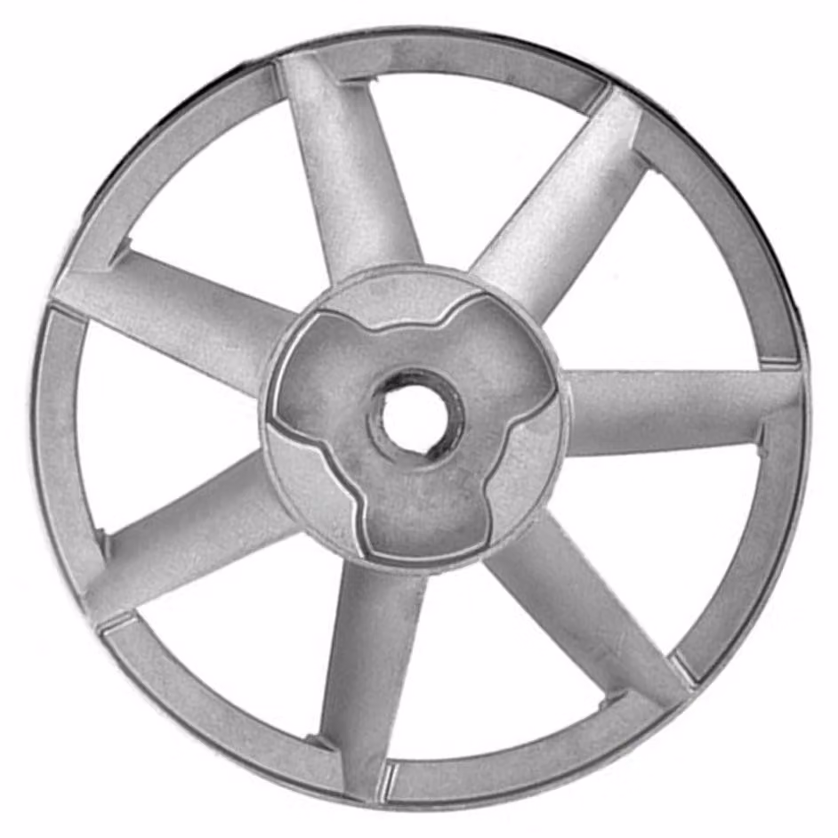 Puleggia per compressore d'aria, diametro 265 mm, scanalatura da 13 mm, in metallo