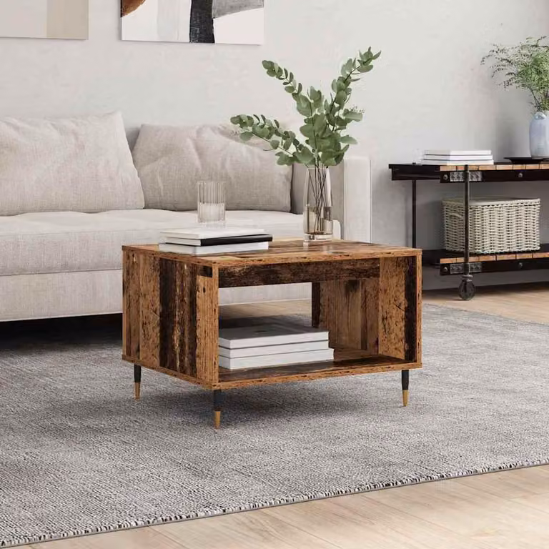 Maison Exclusive - Tavolino in legno antico 60 x 50 x 40 cm Materiale ligneo