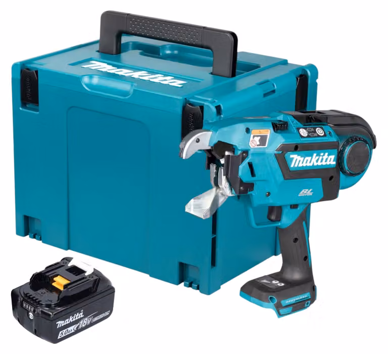 Makita DTR 181 RF1 Connettore per armatura a batteria 18 V 0,8 mm Brushless + 1x batteria 3,0 Ah + caricabatteria + Makpac