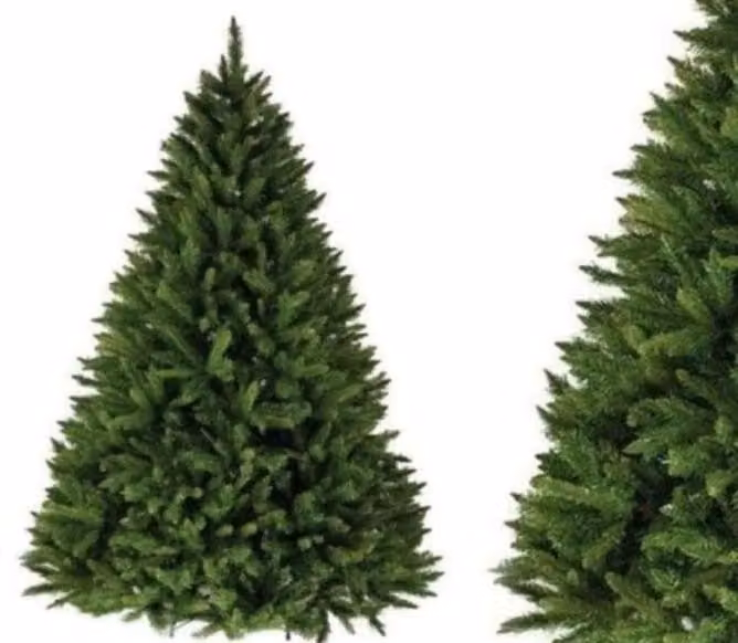 Albero di Natale Albero artificiale di decorazione Albero di abete rosso caucasico 220 cm