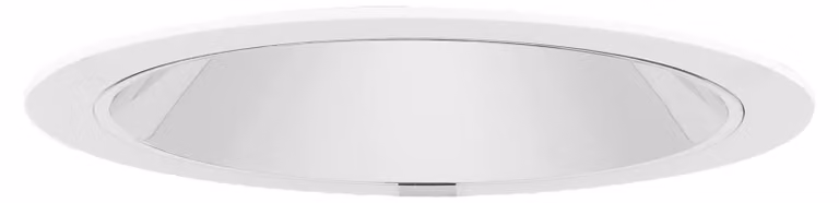 LedsC4, plafoniera a incasso LED, diametro 225mm, rotonda, 3080 lumen, 3000K, realizzata in alluminio e policarbonato, finitura bianca e cromata, illuminazione moderna per la casa