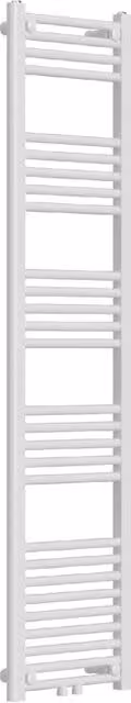 Scaldasalviette da bagno neu.haus in acciaio bianco H: 160 cm, L: 40 cm