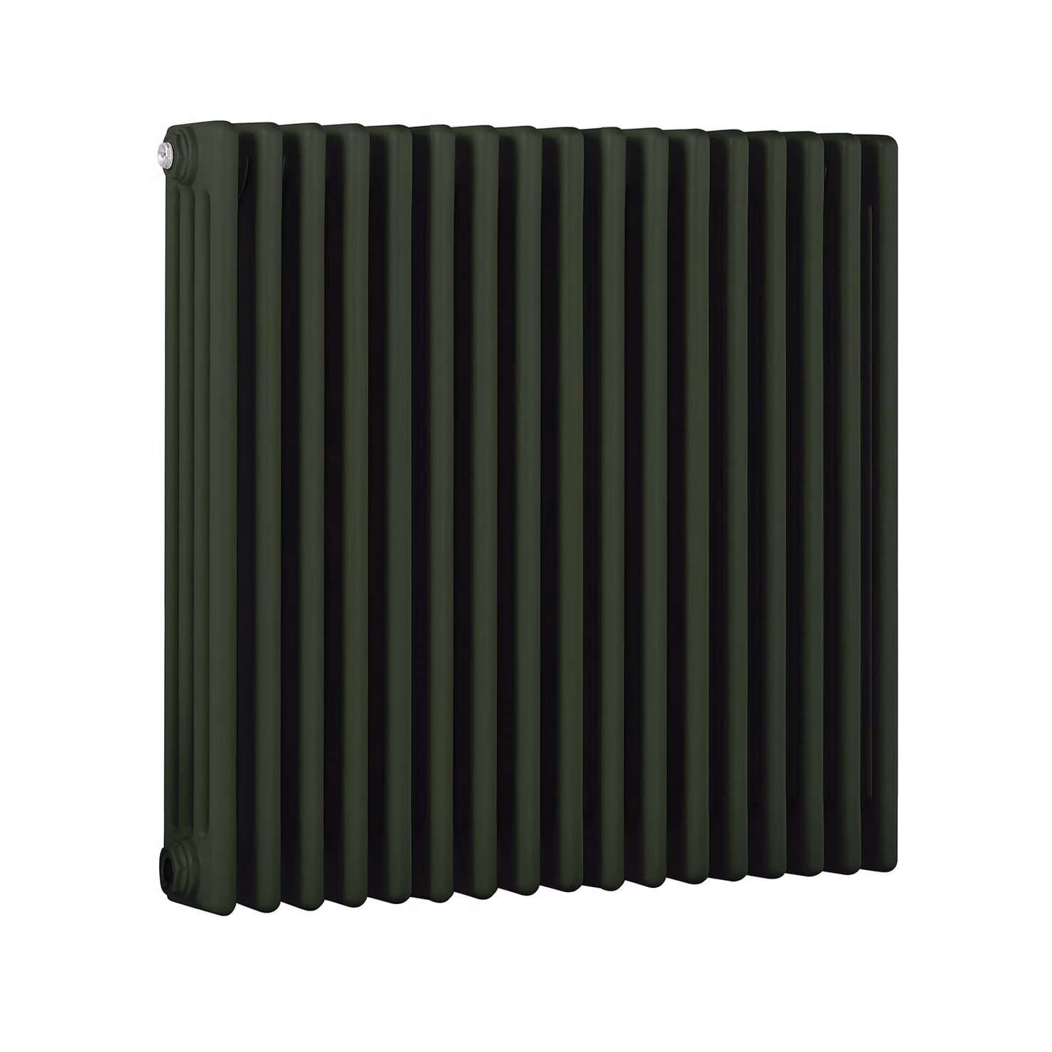 Radiatore Orizzontale a Colonne (4 Colonne) 750mm x 785mm - Verde (Evergreen) - Regent