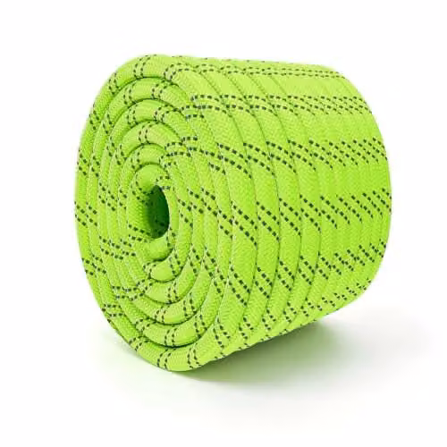 VEVOR Corda in Poliestere a Doppia Treccia 12,7 mm x 36 m a 11 Fili Verde