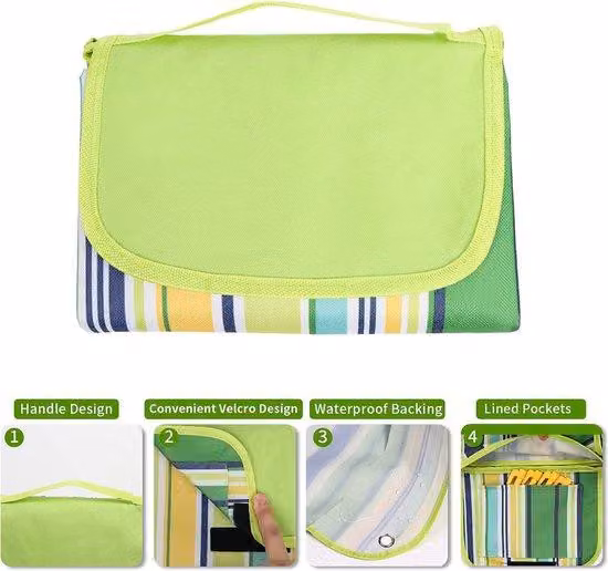 Tappeto da picnic –  – Ampio e resistente – Tappeto da picnic