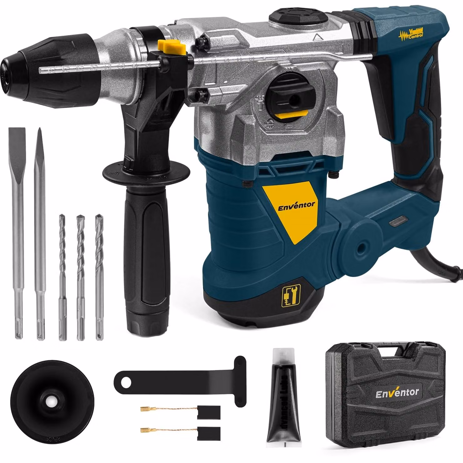 Martello perforatore SDS-Plus - 1500 W - 6 J - Blu