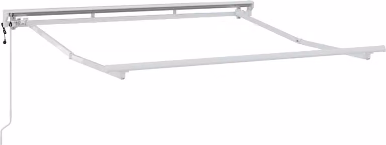 Struttura della tenda Regolabile Bianco 2,5 x 2 m Acciaio