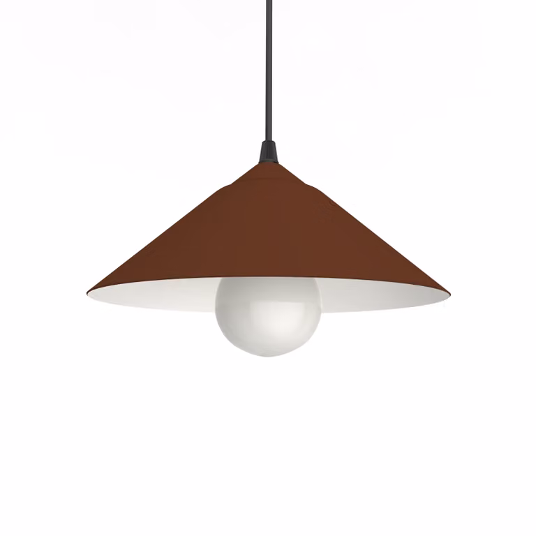 Lampada A Sospensione Chapeau Bicolore