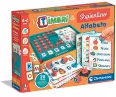 Gioco prescolare I Timbri dell'Alfabeto Clementoni multicolore