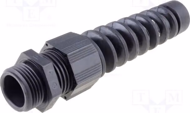 1 x Raccordo per cavo, modello HT-K M20, colore RAL9005, codice prodotto 93881, grado di protezione IP68, con protezione anti-piegatura, attacco M20