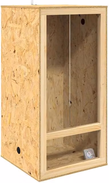 Terrario Marrone 50 x 50 x 100 cm OSB CFW3414837