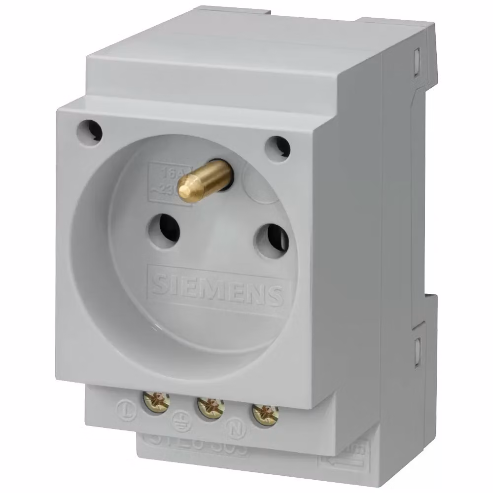Siemens 5TE6803, grado di protezione IP20, 230 V, 16 A, dimensioni: 49 mm, 92 mm, 84 mm