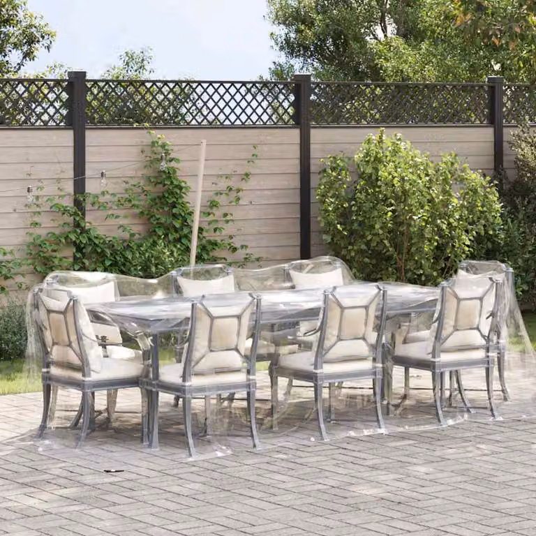 Telone Trasparente con Occhielli 2x6 m in PVC