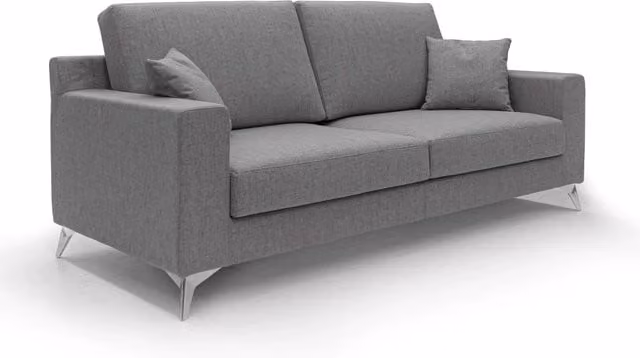 Divano Michael Divani.Store in tessuto impermeabile antimacchia grigio L: 146 cm – 1