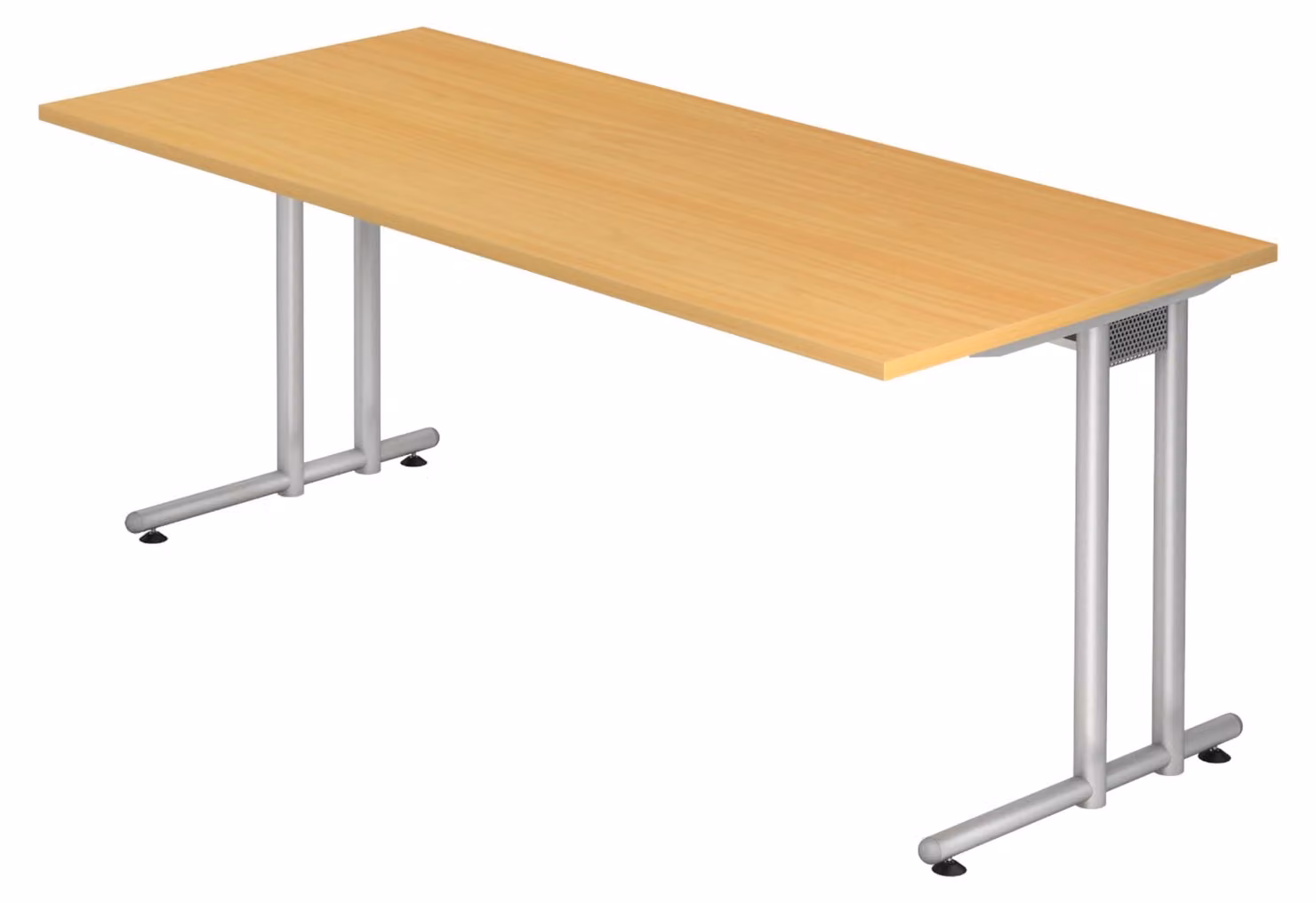 bümö Scrivania Serie-N - Decorazione: faggio, dimensioni: 180 x 80 cm