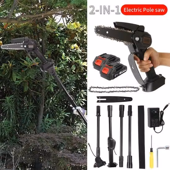 Strumento di taglio della siepe per giardino - Senza fili - 3500 W - 15 cm - Alta potenza