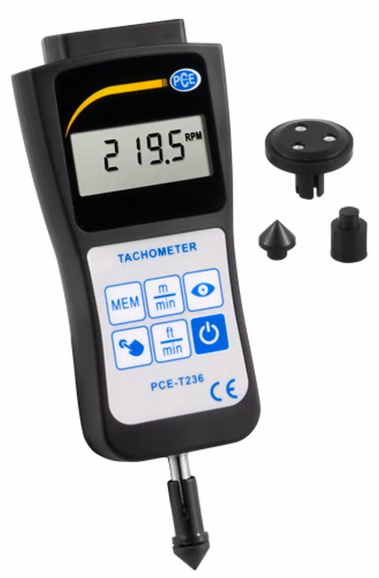 Tachimetro PCE PCE-T236 Tachimetro portatile