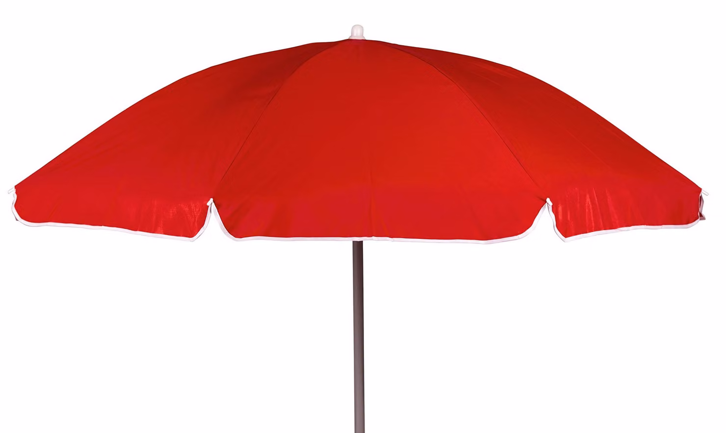 Ombrellone da spiaggia elegante con struttura in acciaio