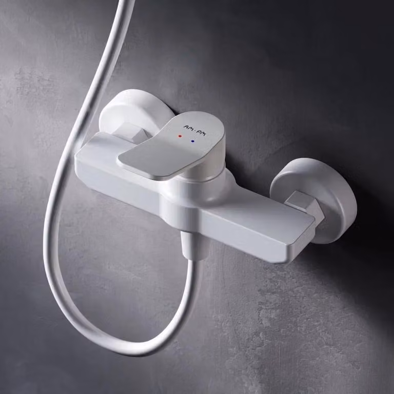 AM.PM Miscelatore per doccia Miscelatore monocomando per doccia Bianco Miscelatore per doccia Miscelatore per doccia Rubinetto Miscelatore per bagno Doccia