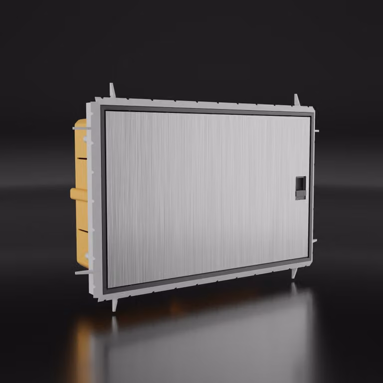Scatola di distribuzione IP65 12 moduli INOX QZERO Marlanvil 0050