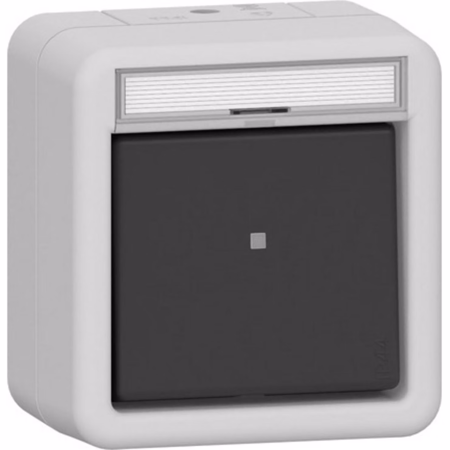 GIRA Wippschalter 311230 Kontroll Aus 2-p BSF WG AP gr (311230)